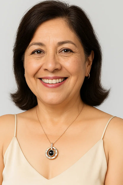 Collar Te Amo Mil Veces En Oro Rose + Caja Rosa Roja GRATIS 🌹🎁