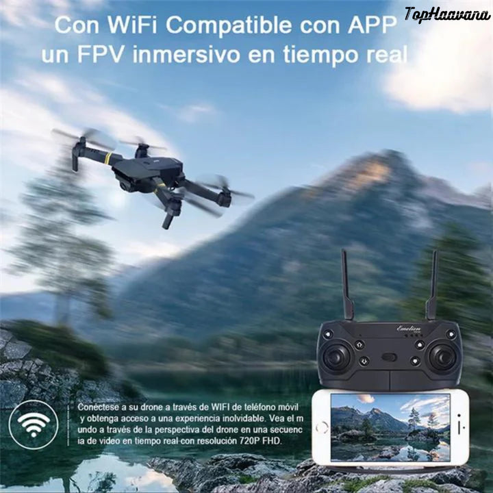 Combo Grabación: Dron Doble Camara 4k DroneXplorer + Lentes de Realidad Virtual GRATIS 🎁