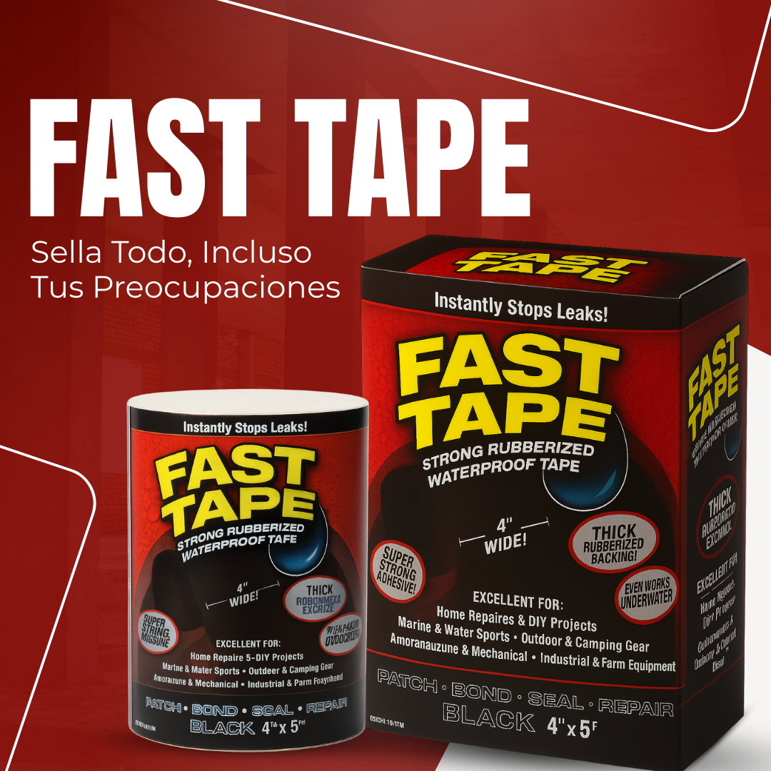 Fast Tape - Compra 1 y Llévate 3 GRATIS 🎁